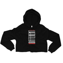 Load image into Gallery viewer, Travel Different Red Font-Crop Hoodie
