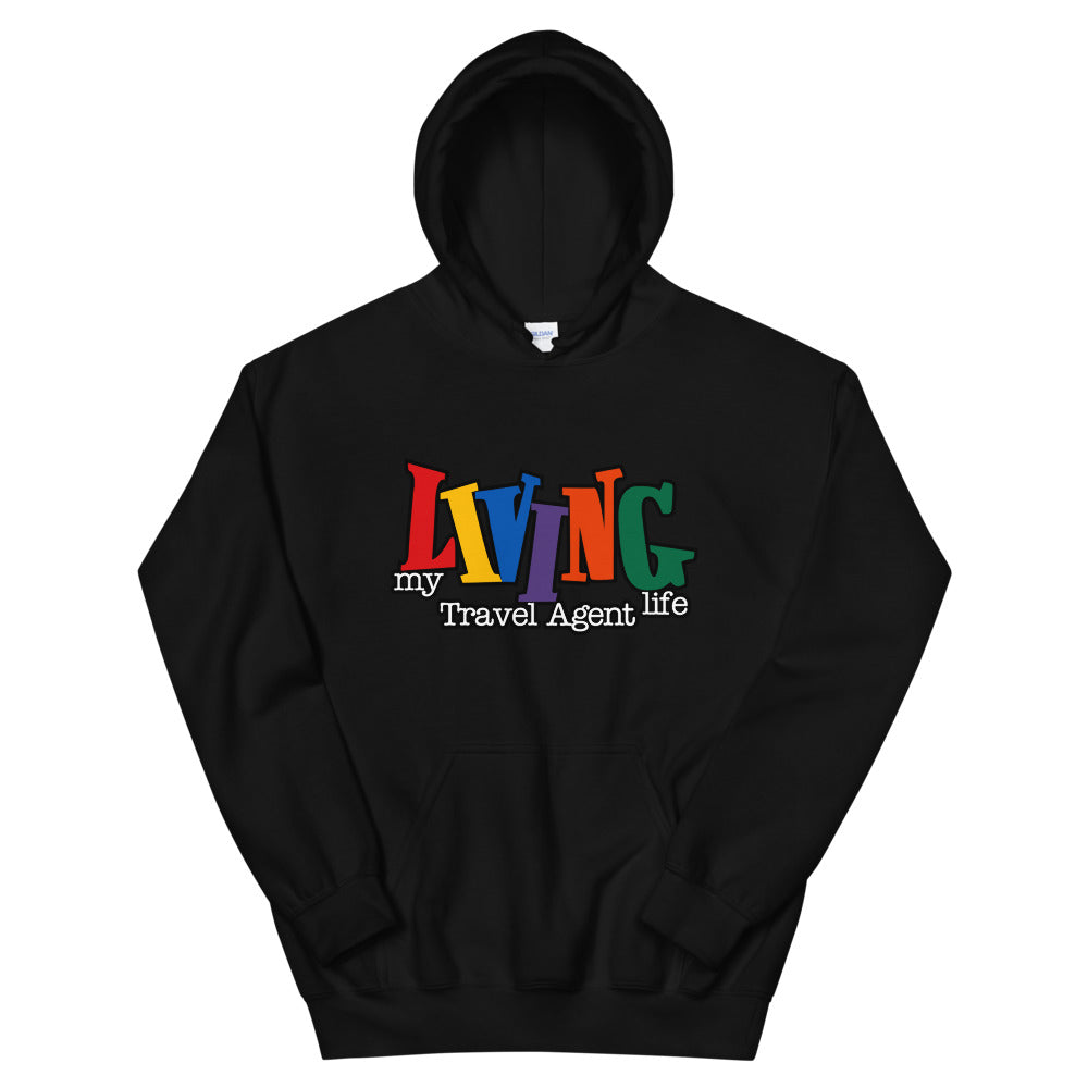 Living Travel Agent Hoodie D. Marchelle Customs